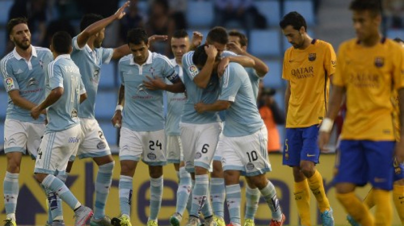 "Celta" šodien izcīnīja brīnišķīgu uzvaru
Foto: AFP/Scanpix