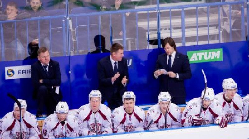 Kari Heikile, Raimo Helminens un Aleksandrs Ņiživijs
Foto: hcsalavat.ru