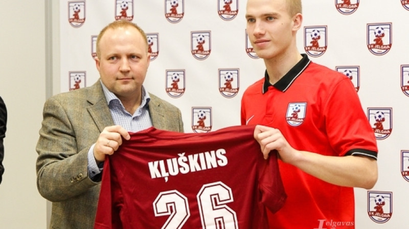 Māris Peilāns un Gļebs Kļuškins
Foto: Raitis Supe