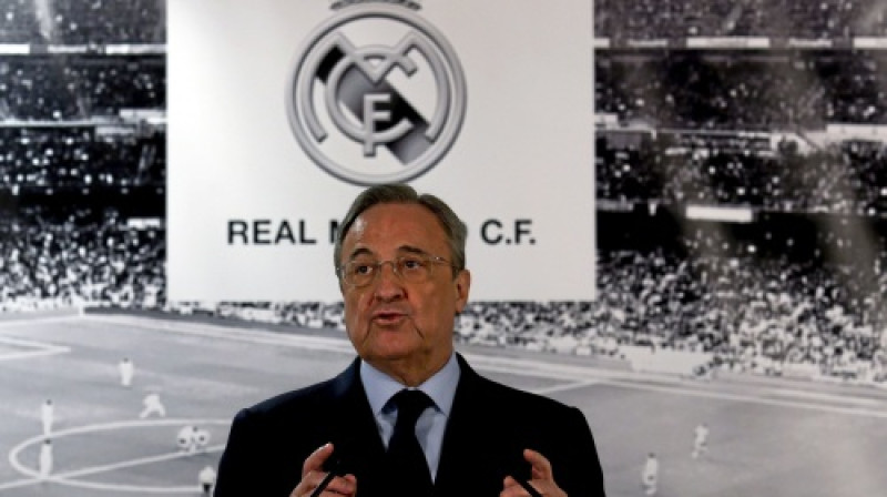 Madrides "Real" prezidents Florentino Peress
Foto: SIPA/Scanpix