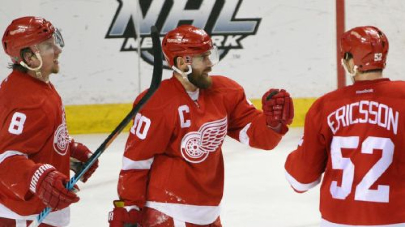 ''Red Wings'' hokejisti
Foto: AP/Scanpix