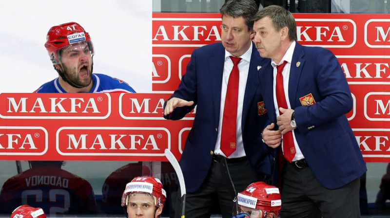 Aleksandrs Radulovs, Harijs Vītoliņš, Oļegs Znaroks 
Foto: fhr.ru, TAAS/Scanpix