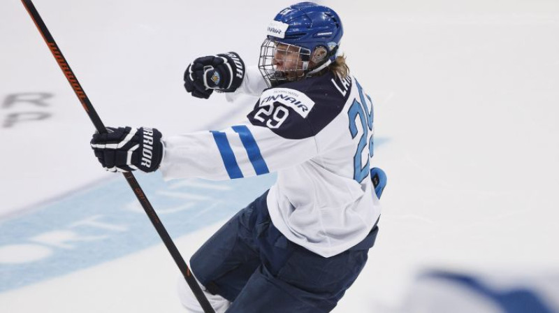 Patriks Laine U20 pasaules čempionātā
Foto: AP/Scanpix