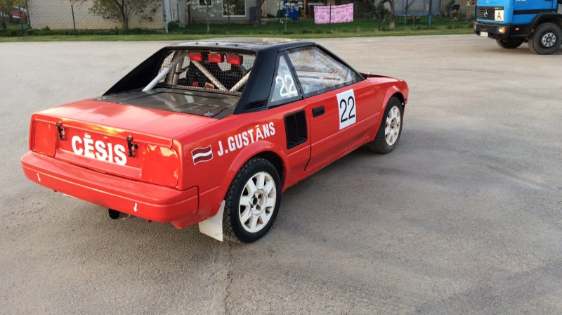 Autosprinta čempiona Gustāna "Toyota MR2"