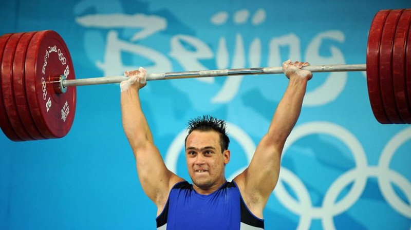 Iļja Iļjins olimpiskajās spēlēs Pekinā (2008) 
Foto: AFP/Scanpix