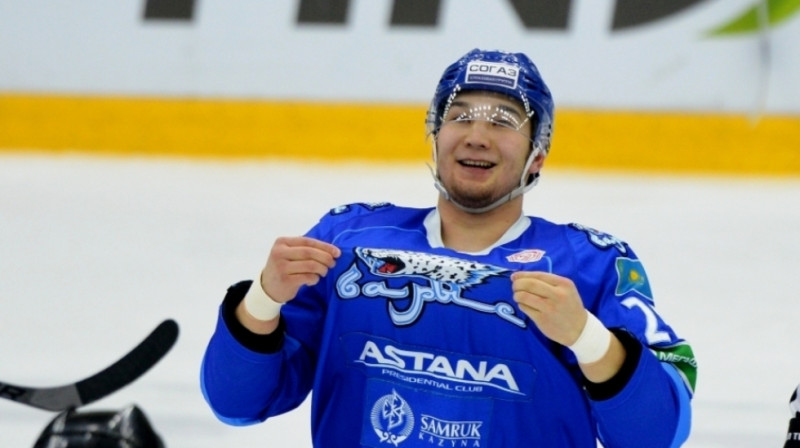 Damirs Rispajevs savā KHL karjerā aizvadījis 23 spēles, pie punktiem nav ticis un ir sakrājis 194 soda minūtes
Foto: info-tses.kz