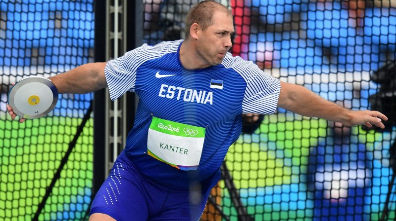 Pekinas čempions Gerds Kanters: piektā vieta Rio
Foto: AFP/Scanpix