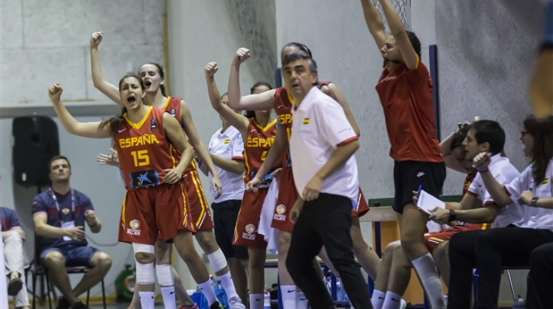 Spānijas U16 meitenes: desmitais Eiropas tituls
Foto: fiba.com