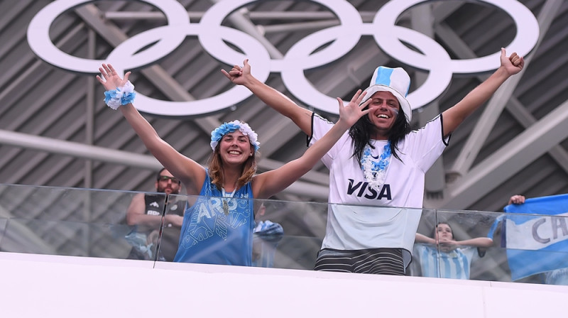 Argentīnas līdzjutēji Rio
Foto: fiba.com