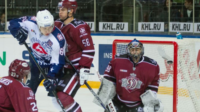 Jānis Kalniņš "Dinamo" vārtos
Foto: Vladislavs Proškins/F64