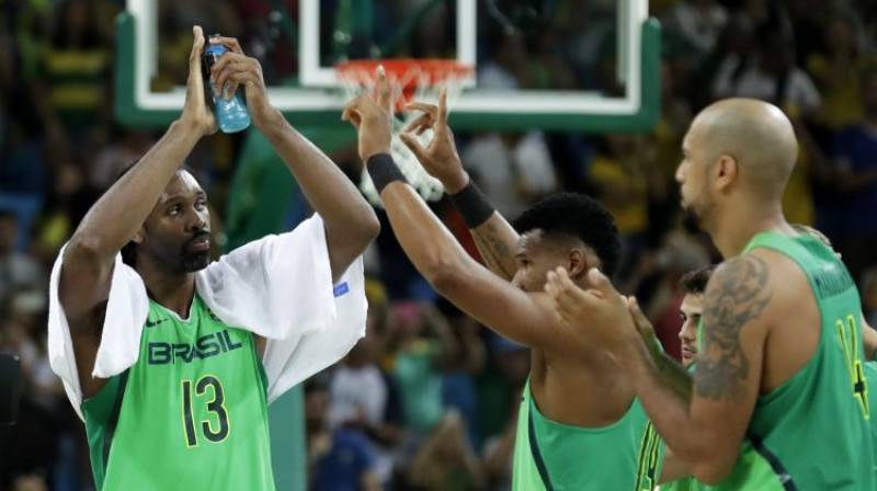 Brazīlijas izlase Rio olimpiskajās spēlēs
Foto: AP/Scanpix