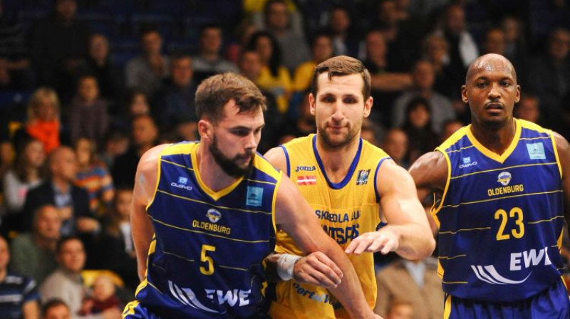 Ronalds Zaķis pret "EWE Baskets"
Foto: BK Ventspils