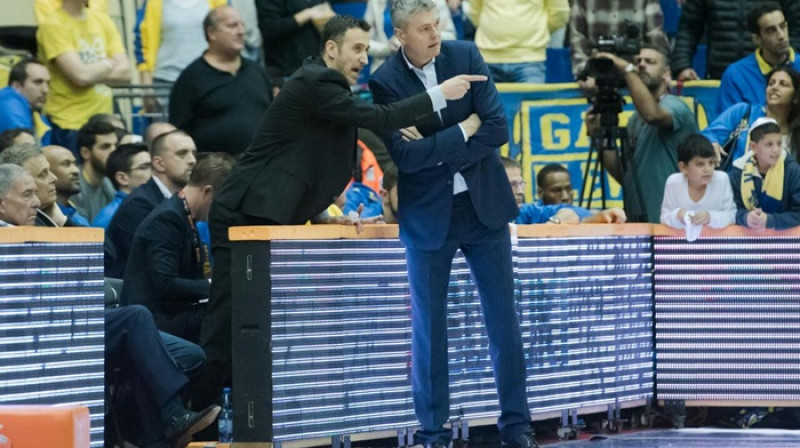 Ainars Bagatskis debitē pie "Maccabi" stūres 
Foto: maccabi.co.il