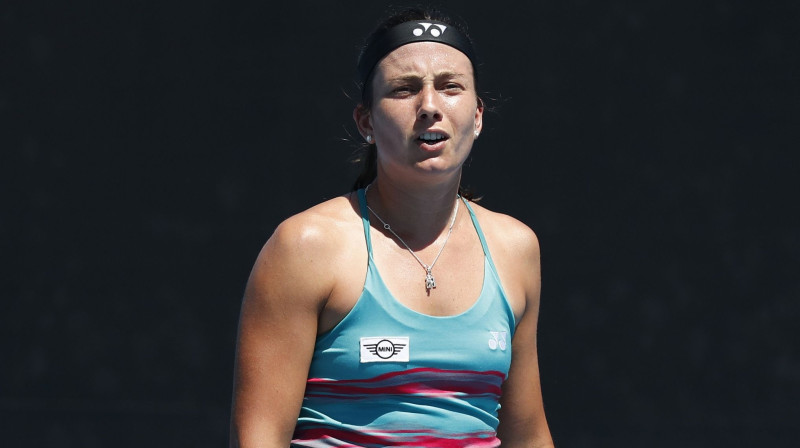 Anastasija Sevastova Melburnas tveicē
Foto: AP/Scanpix