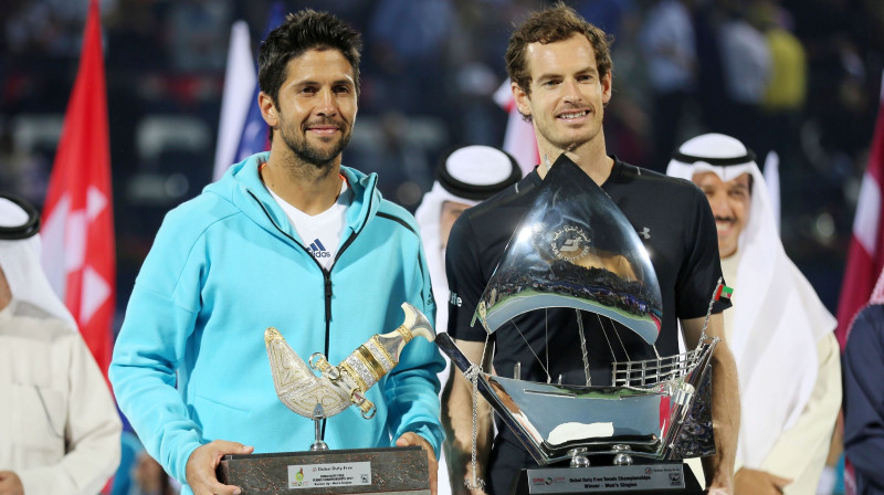 Fernando Verdasko un Endijs Marejs Dubaijas finālā
Foto: Sipa/Scanpix