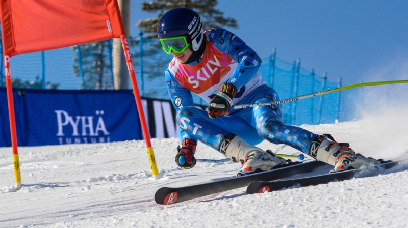 Uzvarētājs U16 grupā K.S.Dremļuga. Foto: Infoski.lv, Emīls Lukšo.