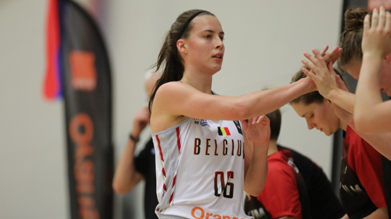 "Castors Braine" uzbrucēja Antonija Delaera šosezon spēlēja Ainara Zvirgzdiņa vadībā
Foto: basketfeminin.com