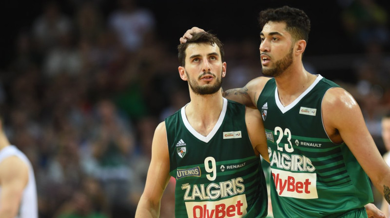 Leo Vestermans (Nr. 9) un Augusto Lima (Nr. 23)
Foto: BC Zalgiris Kaunas Twitter