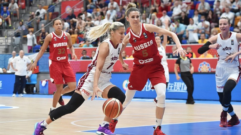 Elīna Babkina: 20 punkti spēlē pret Krieviju
Foto: fiba.com