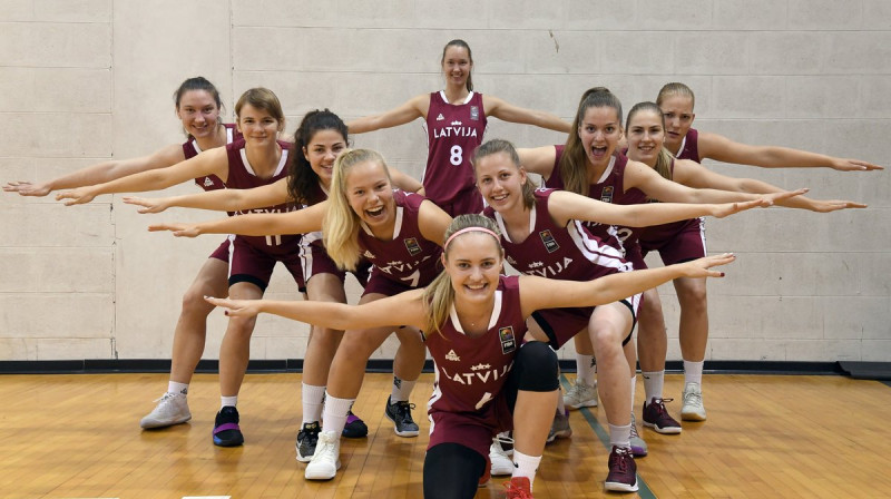 Latvijas U20 basketbolistes
Foto: fiba.com