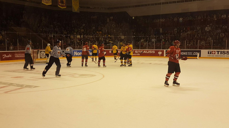 Fragments no spēles starp "Neman" un "Capitals"
Foto: https://twitter.com/championshockey