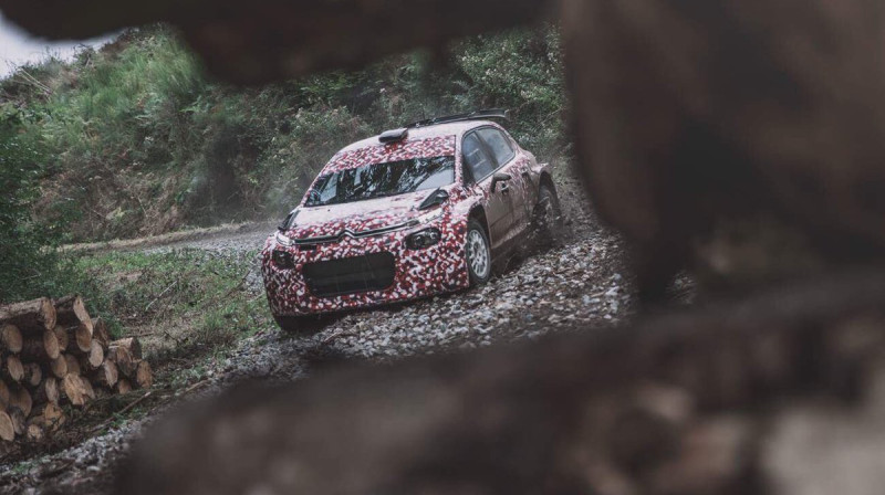 Jaunais ''Citroen C3 R5'' testos
Foto: Citroen Racing