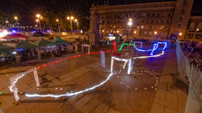 ''Riga Drone Race'' trase
Foto: Foto: Renārs Boļšēvics