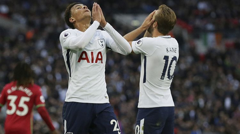 Dele Alli un Harijs Keins
Foto: AP/Scanpix