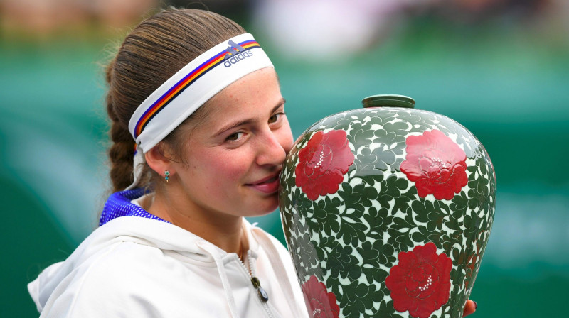 Seulas turnīra čempione Aļona Ostapenko
Foto: AFP/Scanpix