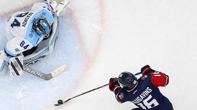 Kaspars Daugaviņš pret "Sibir"
Foto: hctorpedo.ru