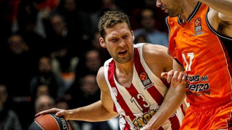 Jānis Strēlnieks 
Foto: olympiacosbc.gr