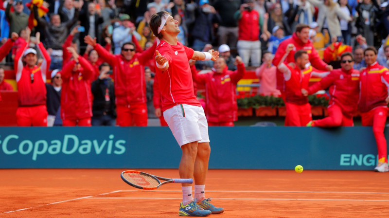 Spānijas varonis Davids Ferers
Foto: Reuters/Scanpix