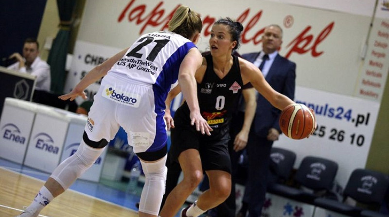 Dita Rozenberga: četri raibi mēneši Polijā, Beļģijā un Itālijā
Foto: Basket Liga Kobiet