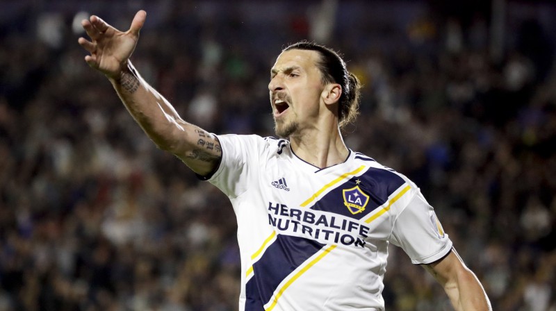 Zlatans Ibrahīmovičs. Foto: AP/Scanpix