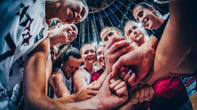 Latvijas basketbolistes septembrī Tenerifes salā debitēs Pasaules kausa izcīņā
Foto: FIBA