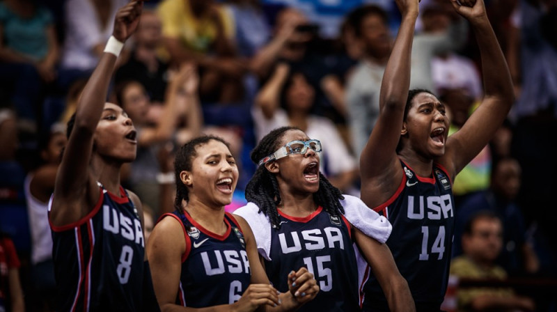 ASV U17 izlase dominēja visā turnīrā, pelnīti svinot uzvaru
Foto: www.fiba.basketball