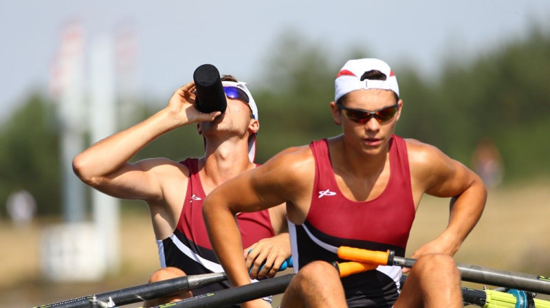 Rovoams Gavrilovs un Ints Samanovičs 
Foto: World Rowing