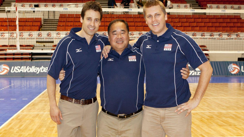 Krišjānis Bērziņš (pa labi)
Foto: USA Volleyball