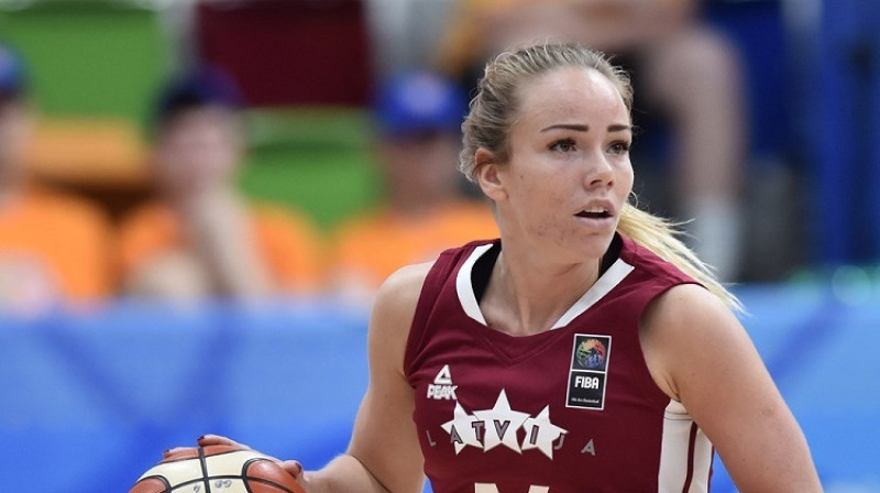 Ilze Jākobsone: uzvara debijas spēlē Bundeslīgā. Foto: FIBA