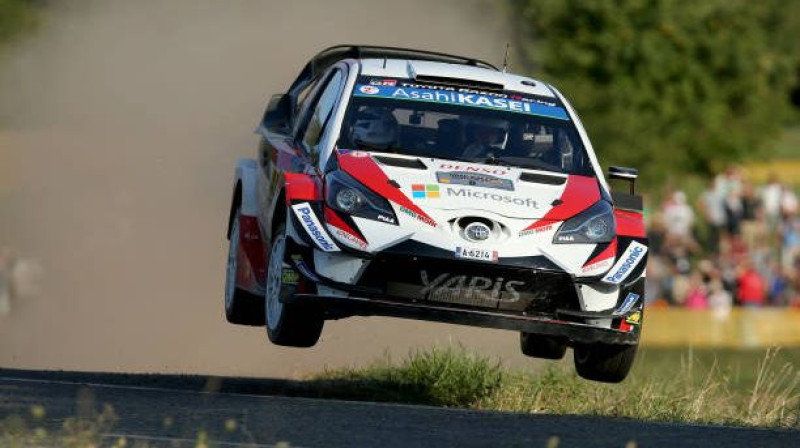 Ar šādu auto 2019. gadā startēs arī Kriss Mīke. Foto: Toyota Gazoo Racing