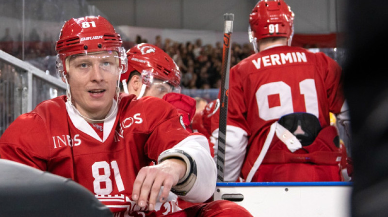 Ronalds Ķēniņš. Foto: Didier Charles/Gérard Gandillon/Jean-Pascal Schorro / lausannehc.ch