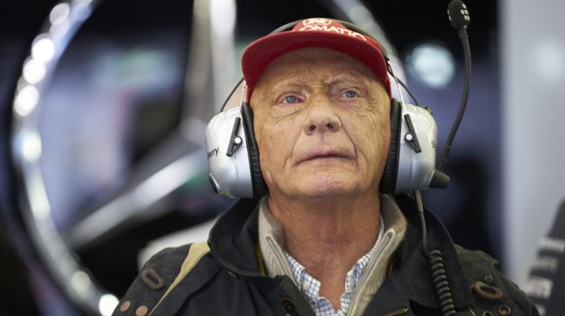 Nikijs Lauda. Foto: Mercedes F1