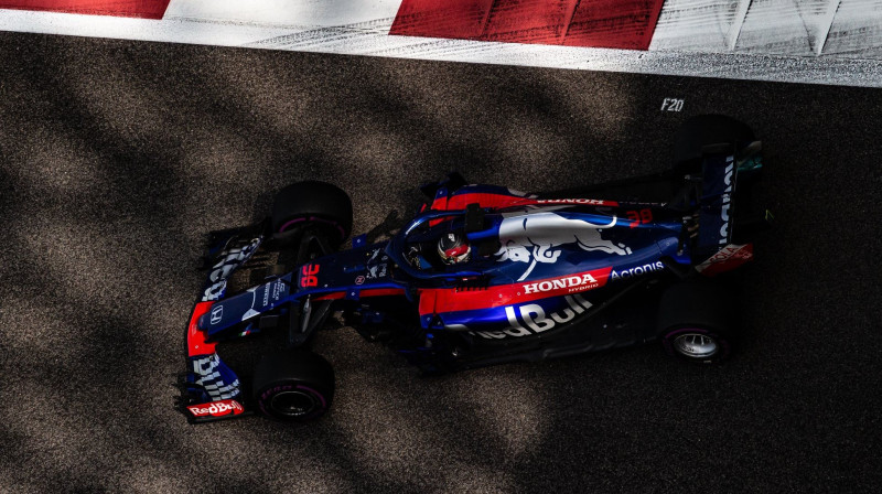 Jau pērn ar "Honda" motoriem startēja "Toro Rosso". Foto: Scuderia Toro Rosso