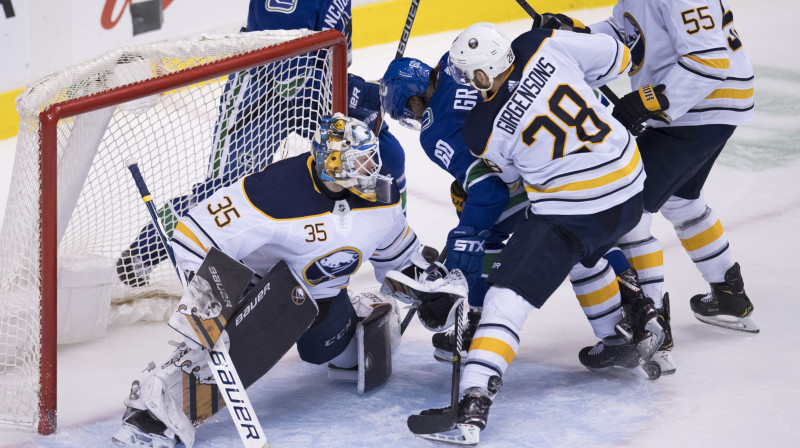 Zemgus Girgensons. Foto: AP/Scanpix