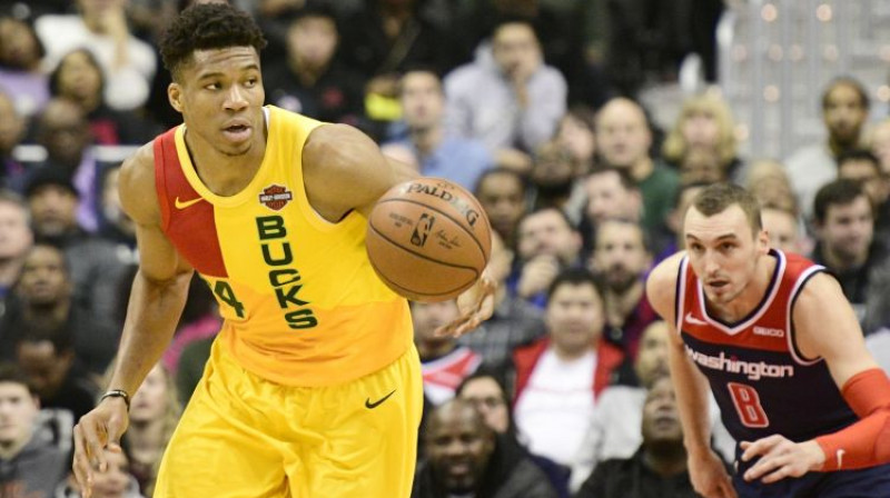 Jannis Adetokunbo. Foto: USA Today Sports/Scanpix