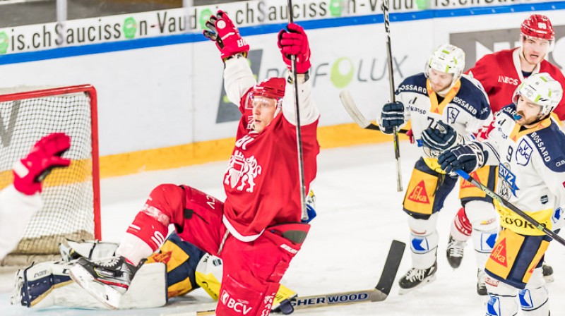 Ronalds Ķēniņš. Foto: Lausanne HC