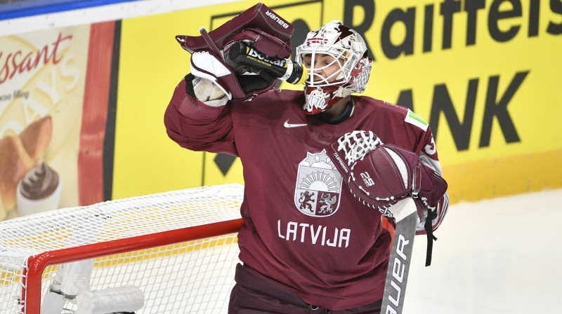 Elvis Merzļikins. Foto: Romāns Kokšarovs, f64