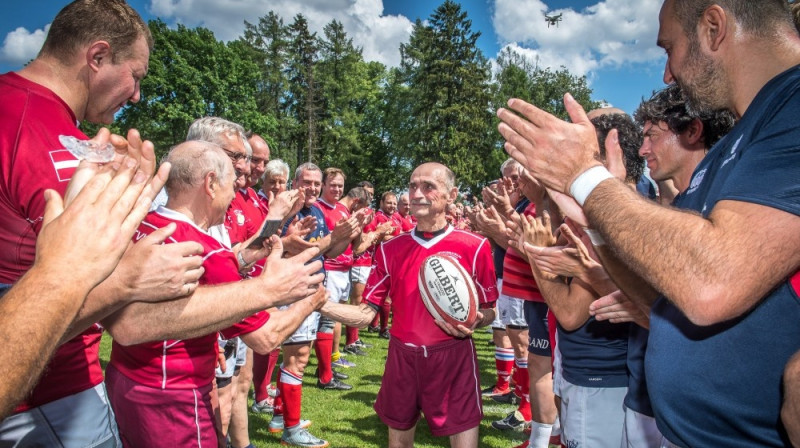 Māra Šmita atvadu pasākums. Foto: Zigismunds Zālmanis (LRF)