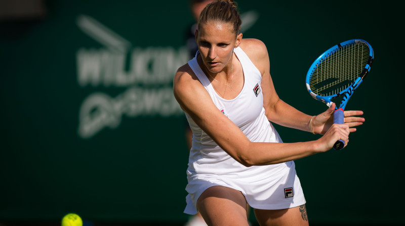 Karolīna Pliškova. Foto: Zuma Press/Scanpix