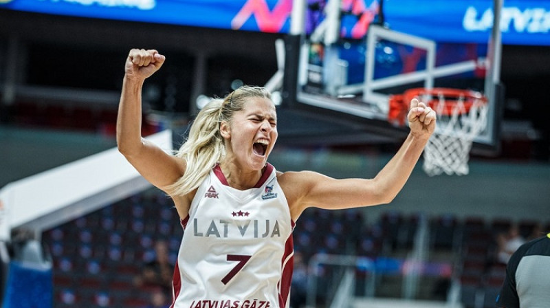 Elīna Babkina. Foto: FIBA